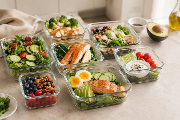 Healthy meal prep